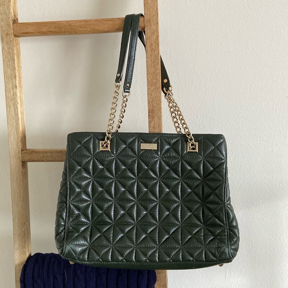 Authentic Kate Spade quilted purse